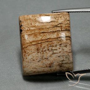 32.30ct Natural Multicolor Jaspe, Corte Baguette, Opaco