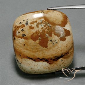 40.24ct Natural Multicolor Jaspe, Forma Cojín, Opaco