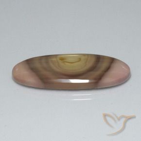 Jaspe Multicolor natural de 17.33 ct, Ovalada, Opaco