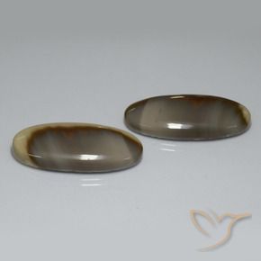 Gemas de Jaspe Multicolor natural de 52.70 ct, Ovalada, Opaco