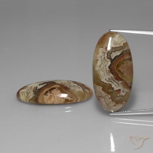 30.99ctw Natural Multicolor Jaspe, Ovalada, Opaco
