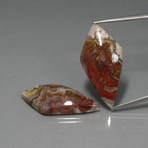 Gemas de Jaspe Multicolor natural de  ct, Forma elegante, Opaco