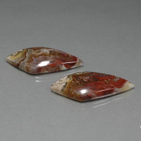 Gemas de Jaspe Multicolor natural de  ct, Forma elegante, Opaco