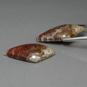 Gemas de Jaspe Multicolor natural de  ct, Forma elegante, Opaco