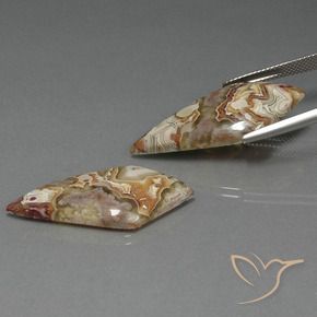 Gemas de Jaspe Multicolor natural de 27.68 ct, Elegante, Opaco