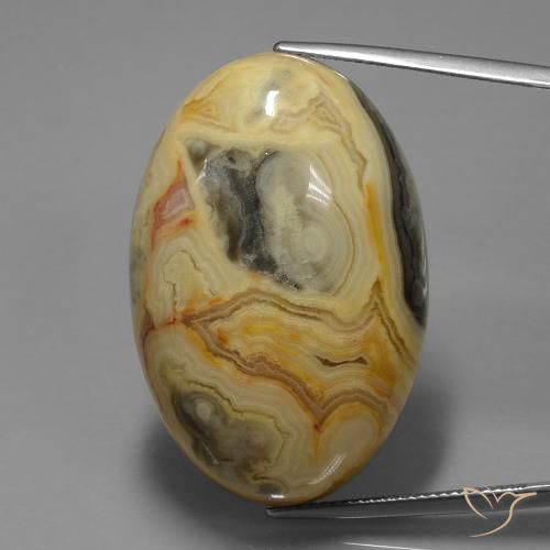 60.57ct Natural Multicolor Jaspe, Ovalada, Opaco