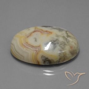 Jaspe Multicolor natural de 44.14 ct, Ovalada, Opaco
