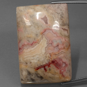 Jaspe multicolor natural de 73,43 ct, baguette, opaco