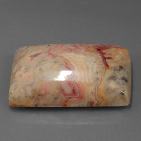 Jaspe multicolor natural de 73,43 ct, baguette, opaco