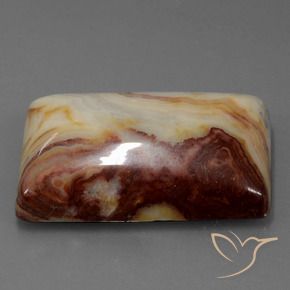 Jaspe Multicolor natural de 77.71 ct, Corte Baguette, Opaco