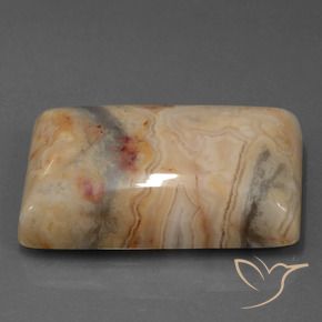 Jaspe Multicolor natural de 76.29 ct, Corte Baguette, Opaco