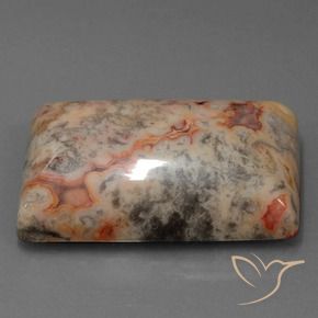 Jaspe Multicolor natural de 74.01 ct, Corte Baguette, Opaco