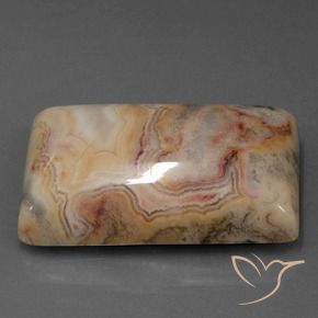 Jaspe Multicolor natural de 73.08 ct, Corte Baguette, Opaco