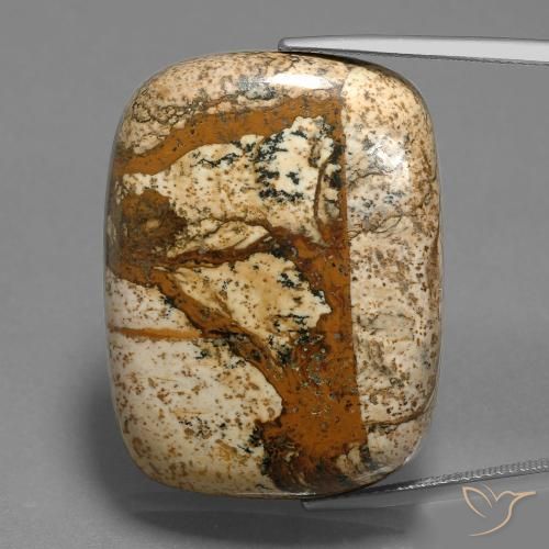 58.74ct Natural Multicolor Jaspe, Forma Cojín, Opaco