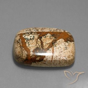 Jaspe Multicolor natural de 58.74 ct, Forma Cojín, Opaco