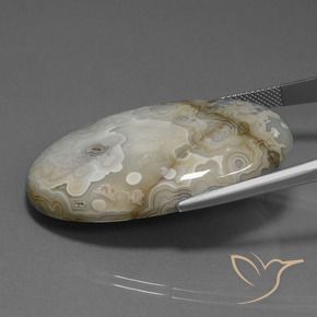 Jaspe Multicolor natural de 58.83 ct, Ovalada, Opaco