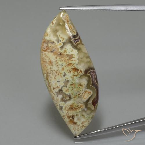 18.71ct Natural Multicolor Jaspe, Elegante, Opaco