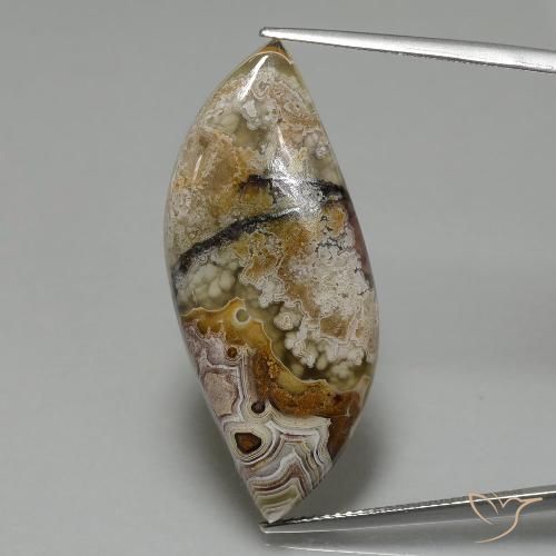 22.13ct Natural Multicolor Jaspe, Elegante, Opaco