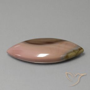 Jaspe Multicolor natural de 16.57 ct, Marquesa, Opaco
