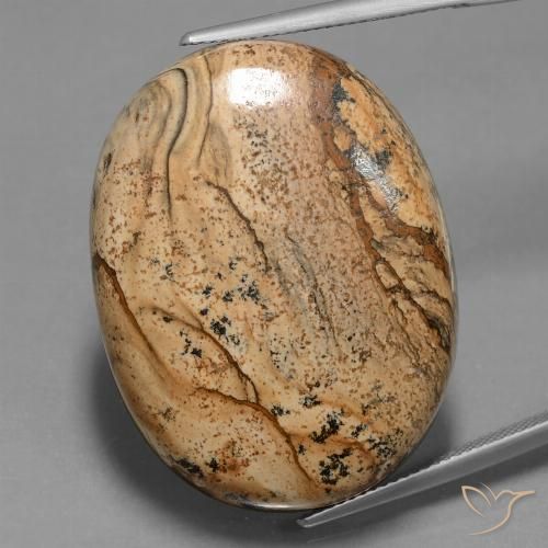 57.19ct Natural Multicolor Jaspe, Ovalada, Opaco