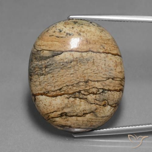 46.30ct Natural Multicolor Jaspe, Ovalada, Opaco