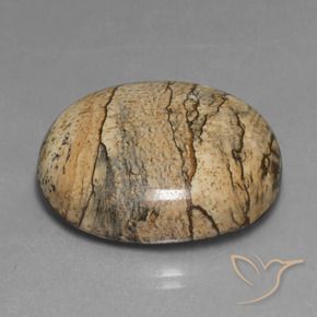 Jaspe Multicolor natural de 46.30 ct, Ovalada, Opaco