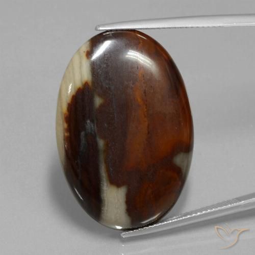 39.85ct Natural Multicolor Jaspe, Ovalada, Opaco
