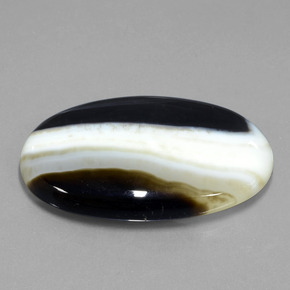 Jaspe multicolor natural de 57,18 ct, corte óvalo, opaco