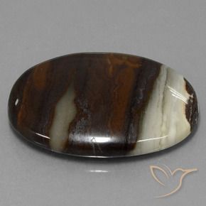 Jaspe Multicolor natural de 29.70 ct, Ovalada, Opaco