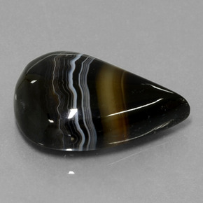 Jaspe multicolor natural de 15,25 ct, forma elegante, translúcido