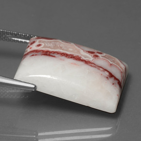 Jaspe Multicolor natural de 20.57 ct, Corte Baguette, Opaco