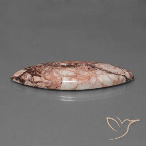 Jaspe Multicolor natural de 38.36 ct, Marquesa, Opaco