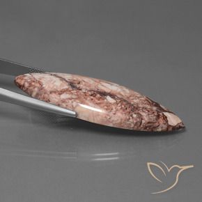 Jaspe Multicolor natural de 38.36 ct, Marquesa, Opaco
