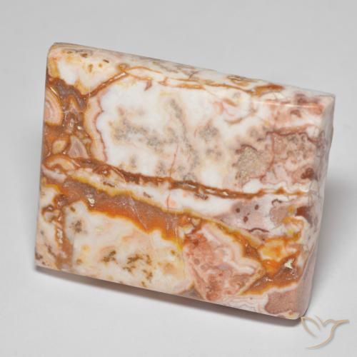 66.88ct Natural Multicolor Jaspe, Corte Baguette, Opaco