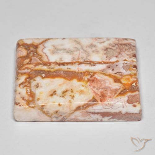 Jaspe Multicolor natural de 66.88 ct, Corte Baguette, Opaco
