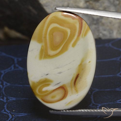 20.47ct Natural Multicolor Jaspe, Ovalada, Opaco