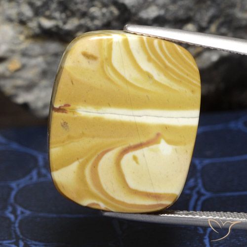 21.43ct Natural Multicolor Jaspe, Forma Cojín, Opaco