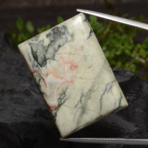 Jaspe Multicolor natural de 59.34 ct, Corte Baguette, Opaco