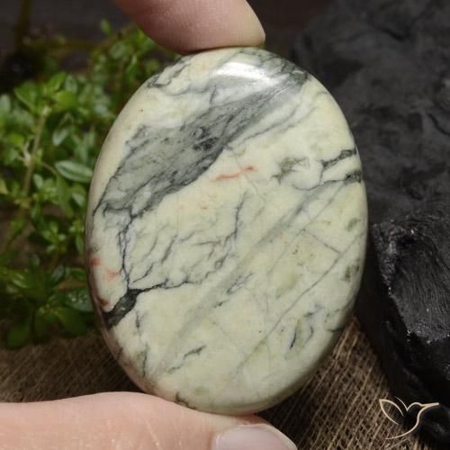 84.82ct Natural Multicolor Jaspe, Ovalada, Opaco