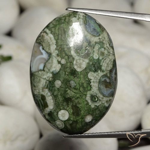 26.41ct Natural Multicolor Jaspe, Ovalada, Opaco