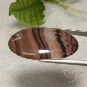 Jaspe Multicolor natural de 23.78 ct, Ovalada, Opaco