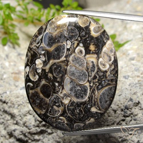 34.14ct Natural Multicolor Jaspe, Ovalada, Opaco