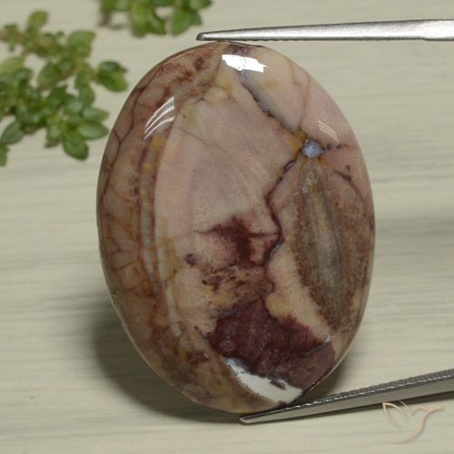 26.89ct Natural Multicolor Jaspe, Ovalada, Opaco