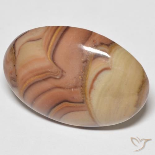 Jaspe Multicolor natural de 23.68 ct, Ovalada, Opaco