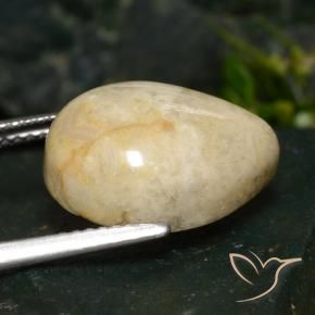 Jaspe Multicolor natural de 8.73 ct, En forma de pera, Opaco