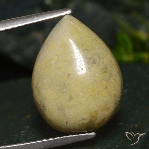 8.67ct Natural Multicolor Jaspe, En forma de pera, Opaco