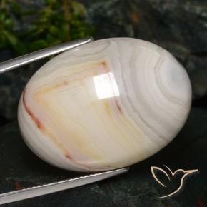 Jaspe Multicolor natural de 43.88 ct, Ovalada, Opaco
