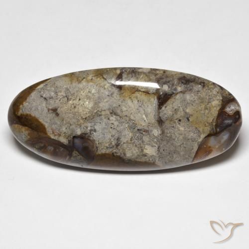 47.35ct Natural Multicolor Jaspe, Ovalada, Opaco