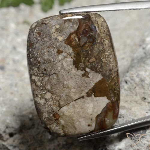 26.06ct Natural Multicolor Jaspe, Forma Cojín, Opaco