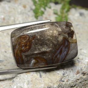 Jaspe Multicolor natural de 25.44 ct, Corte Cojín, Opaco